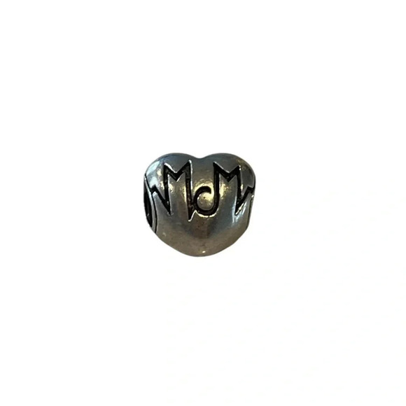 unbranded Jewelry - FREE with any purchase- Heart MOM  silver charm